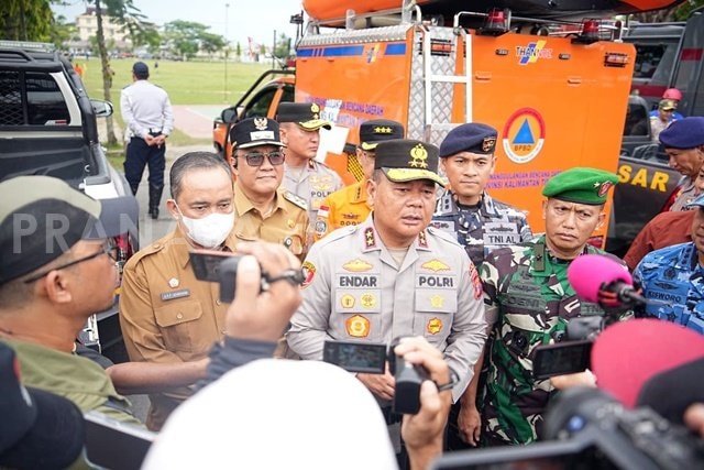 Antisipasi Bencana Hidrometeorologi di Kaltim, Polda Kerahkan 1.818 Personel