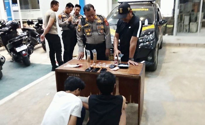 20 Paket Tembakau Sintetis Gagal Edar di Balikpapan, Dua Pemuda Dibekuk