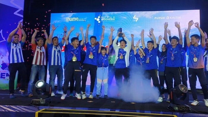 Klub Pupuk Kaltim Sabet Juara Umum di Turnamen Tenis Meja Open 2024