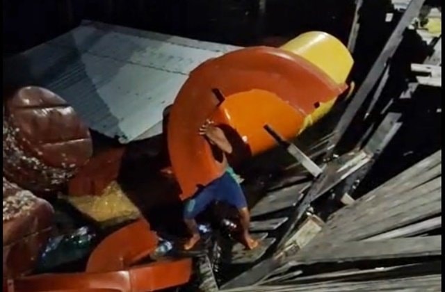 Penampungan Sampah di Malahing Bontang Roboh, Warga Kesulitan Kelola Limbah