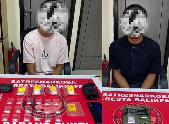 Sempat Dijual dan Dibuang, Dua Residivis Sabu di Balikpapan Masuk Penjara Lagi