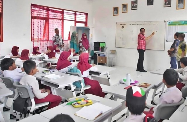 SDN 012 Samarinda Disulap Total, Kini Jadi Sekolah Percontohan Tanpa AC