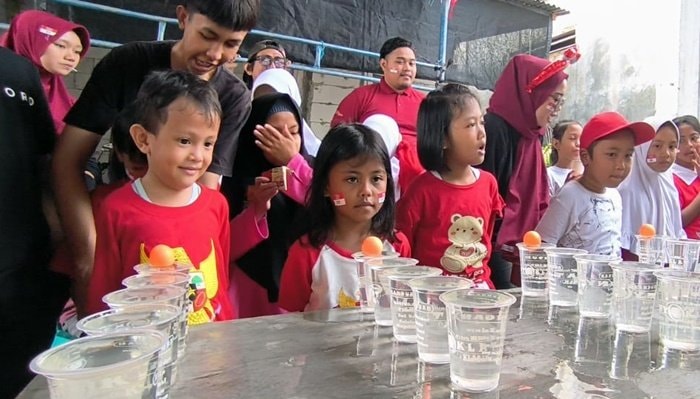 Peringatan HUT RI ke-80 di Gunung Telihan Bontang Tanpa Panjat Pinang, Ini Alasannya