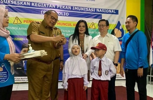 Kaltim Siapkan Vaksinasi Polio untuk 500 Ribuan Anak, Terbanyak di Samarinda
