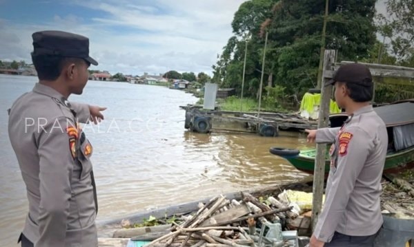 Ponton Batu Bara Hantam Keramba Warga di Kukar, Kerugian Capai Rp50 Juta