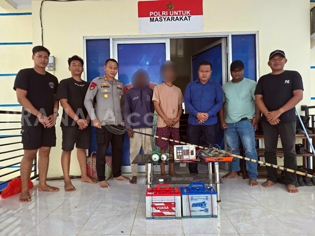 Tangkap Ikan Pakai Setrum, Warga Sangatta Selatan Kutim Masuk Bui