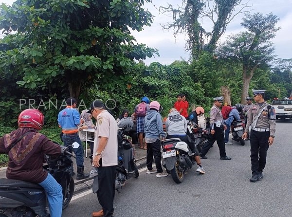Satlantas Bontang Gencarkan Razia, Tiga Kali Sepekan