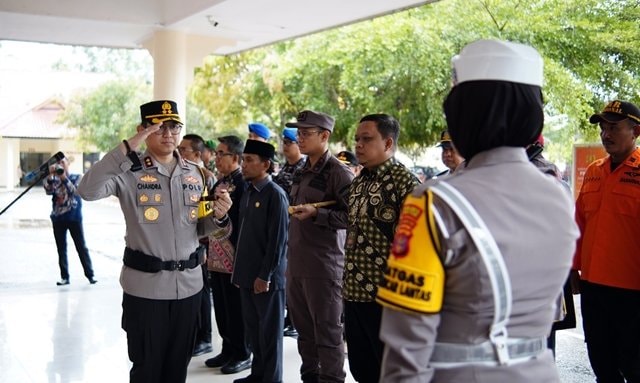 Polres Kutim Siapkan 600 Personel Kawal Arus Mudik Lebaran