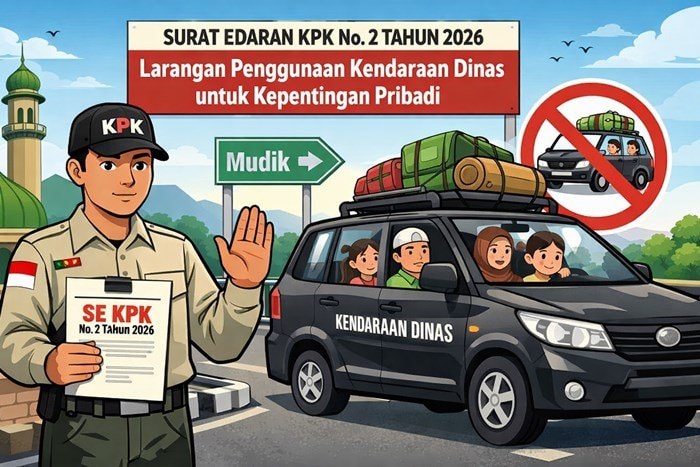 KPK: ASN Dilarang Pakai Kendaraan Dinas untuk Mudik Lebaran