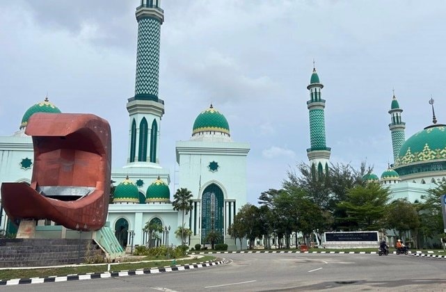 Akses Masuk hingga Parkir Ditambah, Masjid Al Faruq Sangatta Bersiap Sambut 12 Ribu Jemaah Iduladha