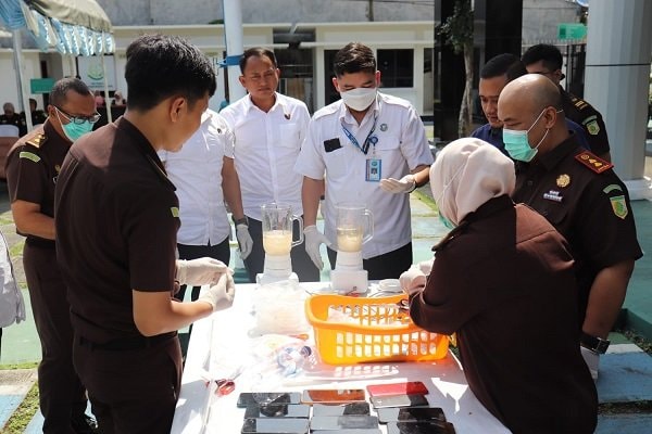 Kejari Bontang Musnahkan 861 Gram Sabu, Hasil dari 31 Kasus Narkoba