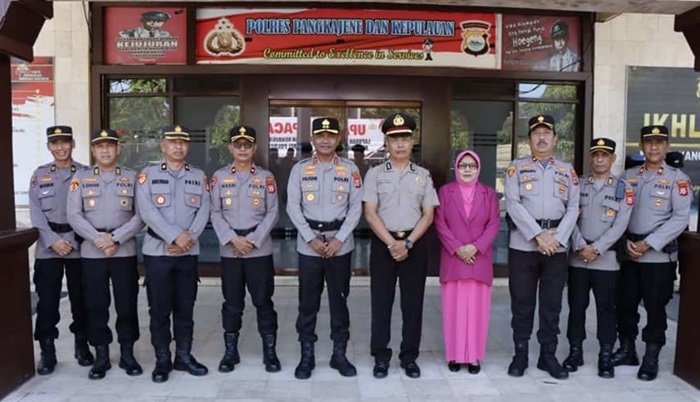 Aiptu Syarifuddin Naik Pangkat jadi Ipda, Upacara Khidmat Digelar di Polres Pangkep