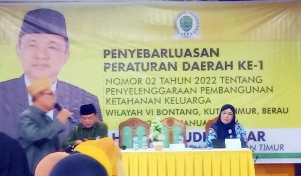 Kaharudin Jafar Sosialisasikan Perda Ketahanan dan Fungsi Keluarga