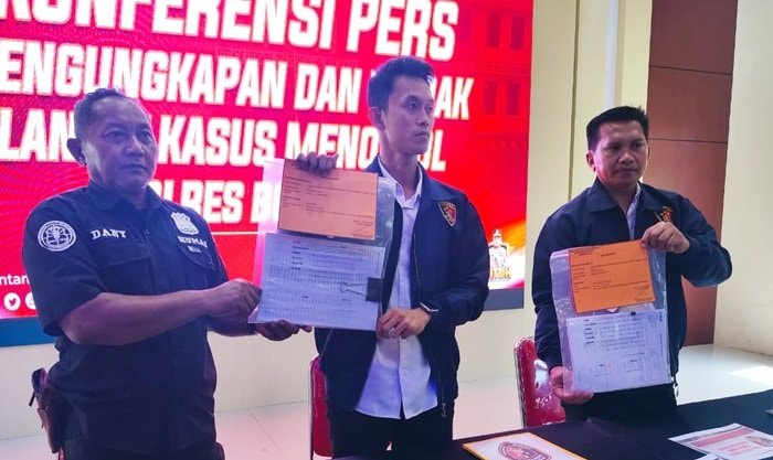 Diduga Ilegal, Ratusan Kayu Bengkirai Digagalkan di Jalan Poros Bontang–Samarinda
