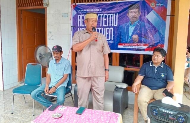 Warga Bowong Cindea Curhat soal Banjir, Mustari Dg Mase Janji Kawal Aspirasi hingga ke DPRD Pangkep
