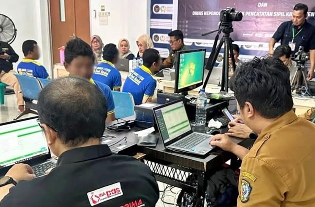 Pemutakhiran Data NIK, 137 Warga Binaan Lapas Bontang Direkam Biometrik