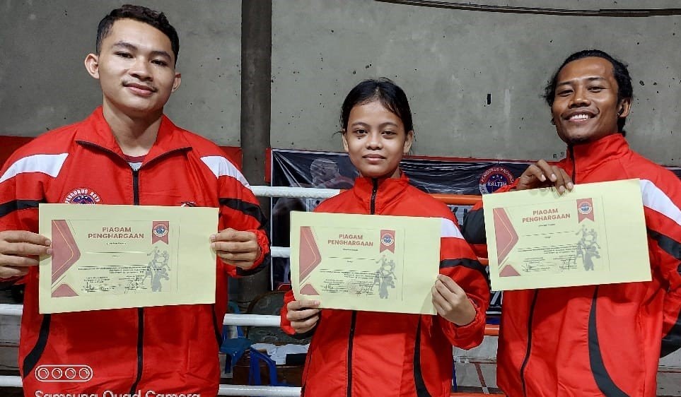 Tiga Atlet Kickboxing Bontang Sabet Tiga Gelar Juara