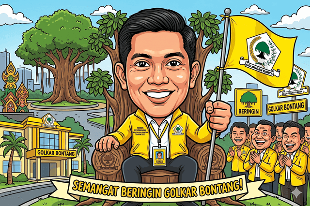 Andi Faiz jadi Calon Tunggal Jelang Musda Golkar Bontang