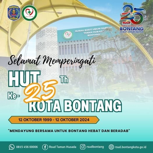 RSUD Taman Husada Bontang Ucapkan Selamat HUT ke-25 Kota Bontang