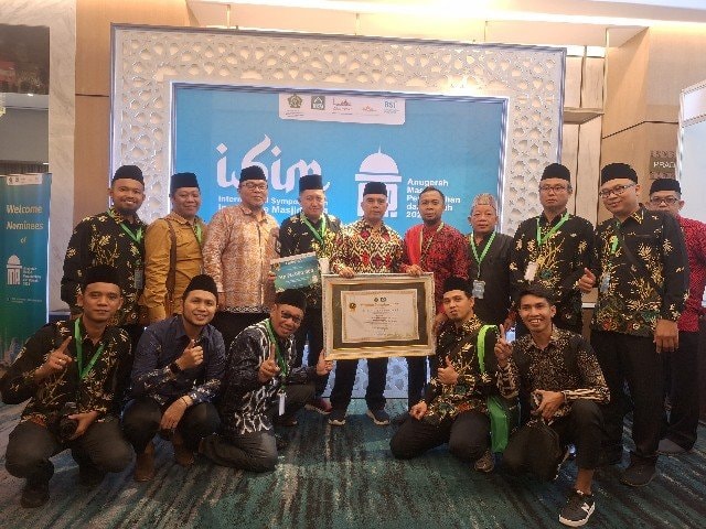 Masjid Jami KH Muhammad Sadjid di Kukar Dinobatkan sebagai Masjid Ramah Duafa dan Musafir Terbaik Nasional di AMPeRa 2024
