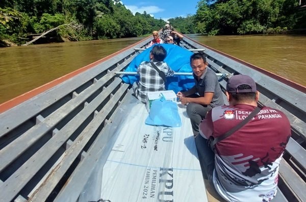 Pergeseran Kotak Suara PSU di Mahulu Kaltim Dikawal Ketat