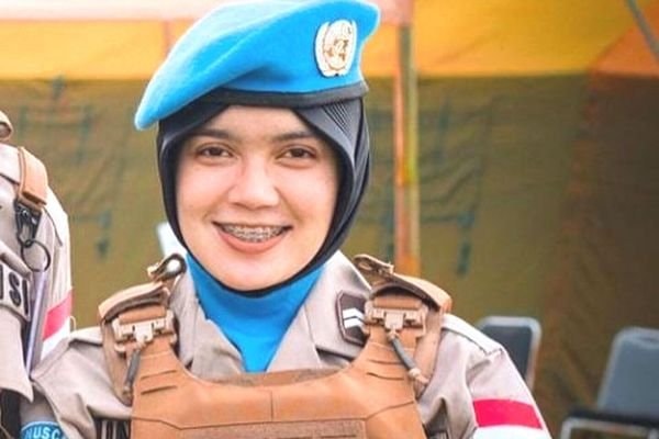 Polwan Cantik Polda Kaltim jadi Anggota Pasukan Perdamaian PBB di Afrika Tengah