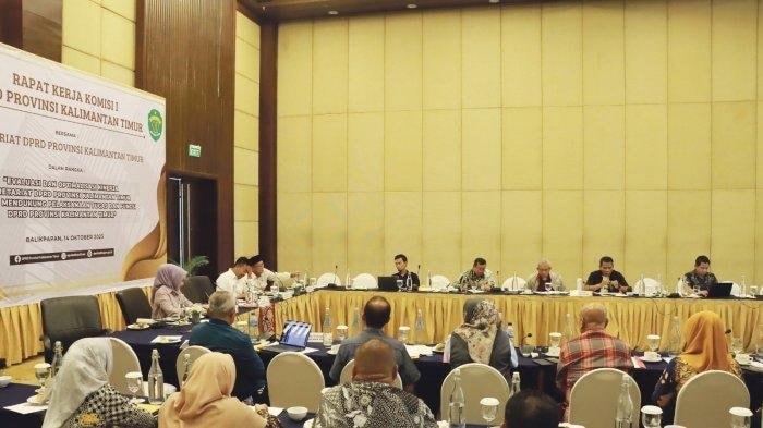 Komisi I Rapat Kerja dan Evaluasi untuk Optimalisasi Kinerja Sekretariat DPRD Kaltim