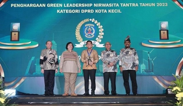 DPRD Bontang Raih Penghargaan Green Leadership Nirwasita Tantra 2023, Bukti Komitmen Terhadap Lingkungan