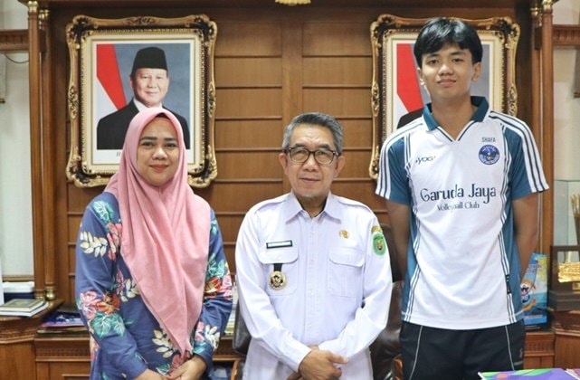 Langkah Shafa Pandya dari Kutim Mengejar Panggung Asia lewat Bola Voli