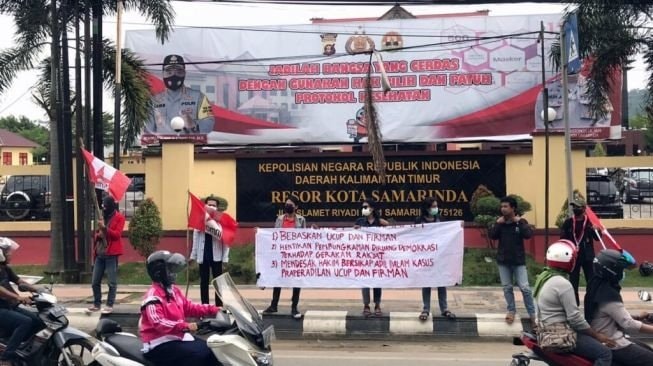 Demo Tolak Omnibus Law, Mahasiswa di Samarinda Divonis 5 Bulan 15 Hari