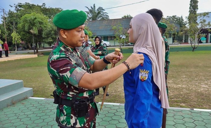 Dandim 0908/Bontang Buka Pembinaan Kadet KKRI, Ratusan Pelajar Digembleng jadi Generasi Berkarakter