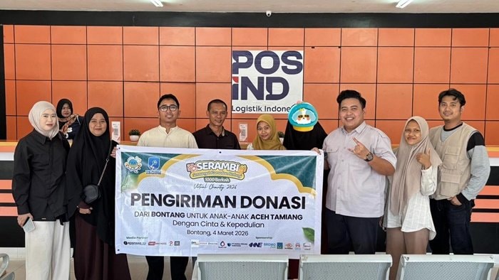Program SERAMBI 2026 Kumpulkan Rp48 Juta, Relawan Bontang Kirim Bantuan Lebaran ke Aceh Tamiang