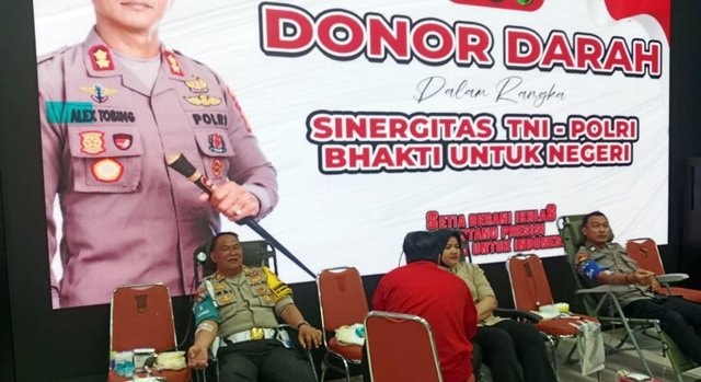 Sinergitas TNI-Polri di Bontang; Donor Darah untuk Negeri, 32 Kantong Darah Terkumpul