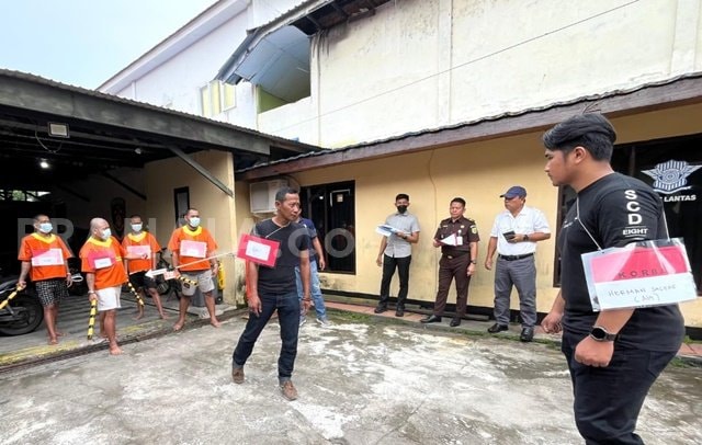 17 Adegan Terungkap dalam Rekonstruksi Pengeroyokan di Balikpapan Barat