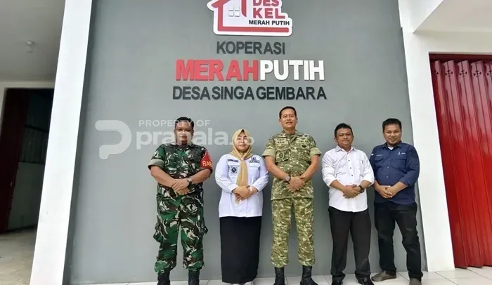 Salah satu Koperasi Merah Putih di Desa Singa Gembara, Kutai Timur yang sudah berdiri.