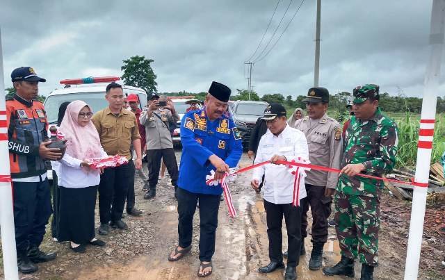 Jembatan Oloy Diresmikan, Berdampak Perekonomian Masyarakat Meningkat
