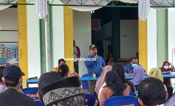 Faisal Gelar Reses, Dengarkan Curhatan Pedagang Pasar Citra Mas Lok Tuan