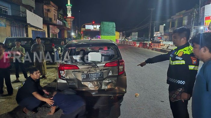 Rem Blong di Bungoro Pangkep, 5 Kendaraan Terlibat Kecelakaan Beruntun