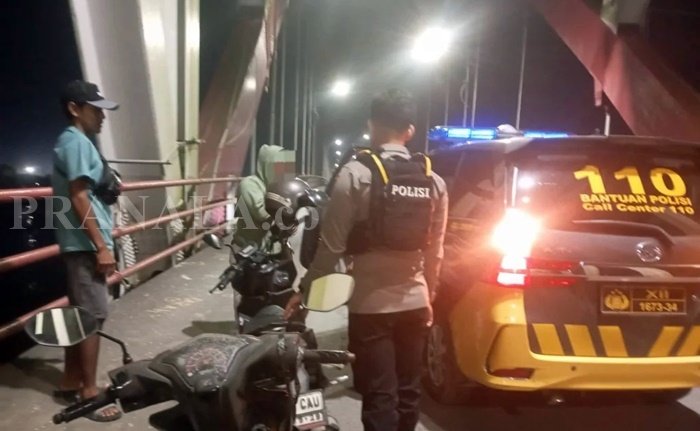 Nyaris Lompat dari Jembatan, IRT di Kukar Diduga Coba Bunuh Diri