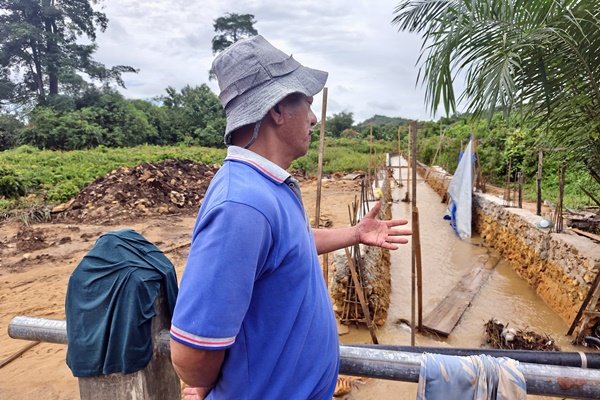 Proyek Drainase Tak Kunjung Rampung, Warga Kanaan Bontang Hidup dalam Bayang-Bayang Banjir