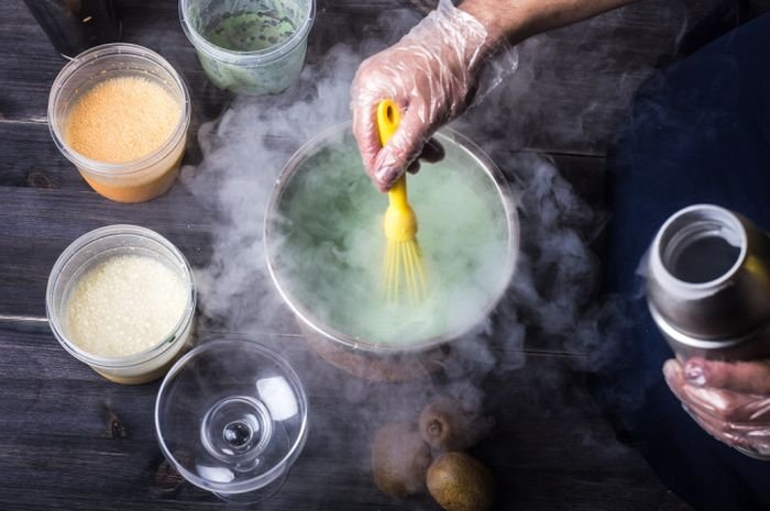 Diskes Bontang Larang Penjualan Makanan Siap Saji Mengandung Nitrogen Cair