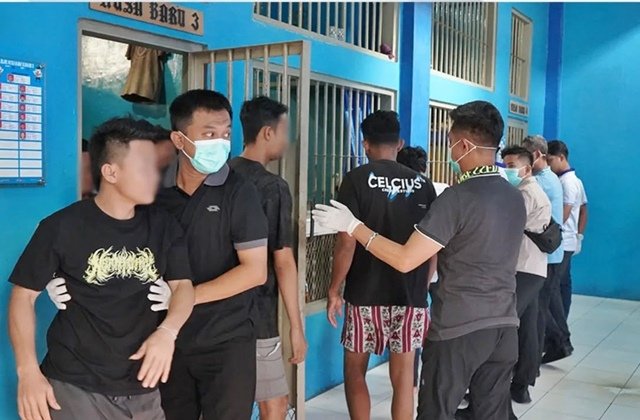 Razia Lapas Bontang Sisir Blok Hunian, Cegah Barang Terlarang