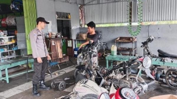 Polres Bontang Larang Keras Bengkel Jual Knalpot Brong