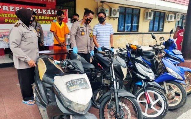Onderdil Motor Dipreteli, Dijual Lagi Rp3 Juta