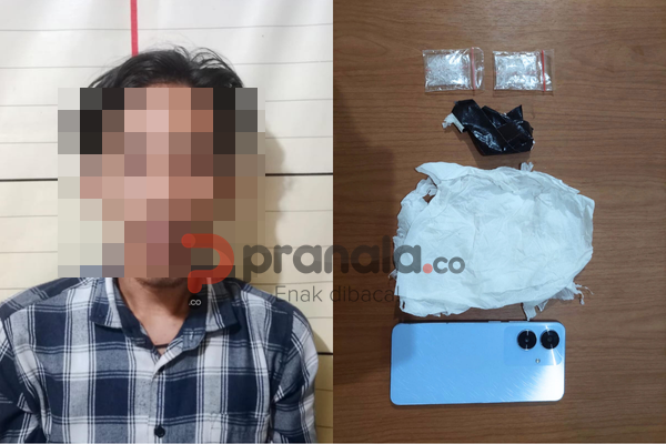 Polsek Bontang Utara Ungkap Jaringan Narkoba, 2,08 Gram Sabu Diamankan