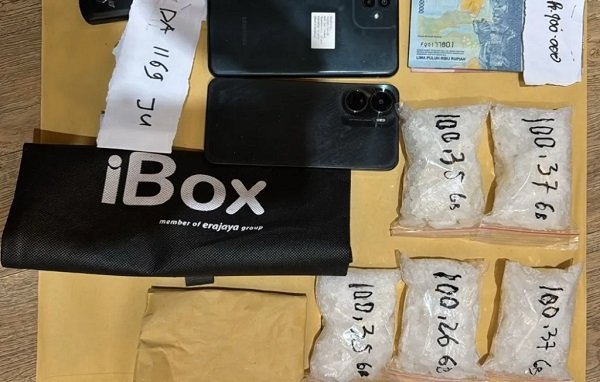 PNS Ikut Terciduk, Polresta Samarinda Gagalkan Peredaran 501,7 Gram Sabu