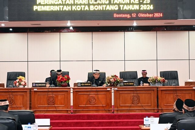 Rapat Paripurna HUT ke-25 Bontang, Menyusun Masa Depan yang Berkelanjutan