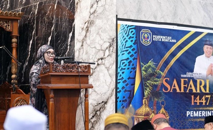 Safari Ramadan di Api-Api, Wali Kota Bontang Salurkan Hibah Masjid dan Sosialisasikan Program Prioritas