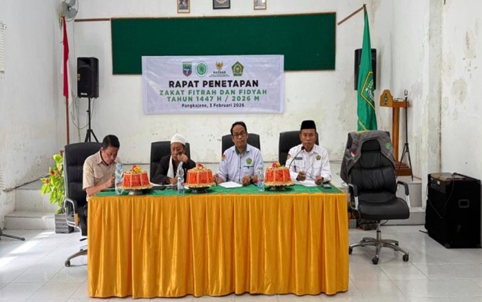 Zakat Fitrah Ramadan 1447 H di Pangkep Resmi Ditetapkan, Berikut Rinciannya