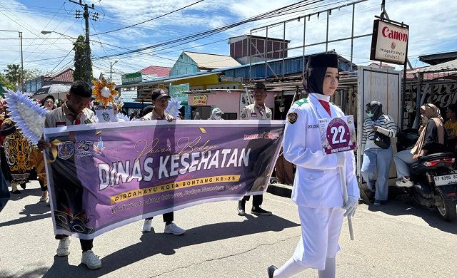 Diskes Bontang Kampanyekan Stop Bullying lewat Drama Singkat di Bontang City Carnival 2024